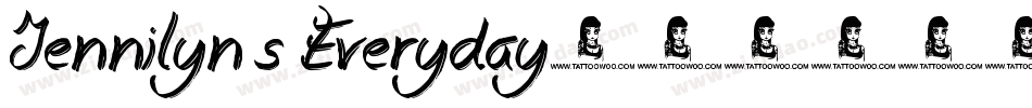 Jennilyn s Everyday字体转换